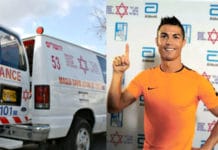 Cristiano Ronaldo appelle les israéliens à donner de leur sang