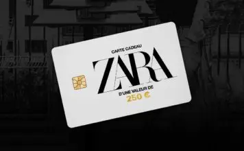 CONCOURS : 250 € en carte cadeau chez ZARA à gagner !