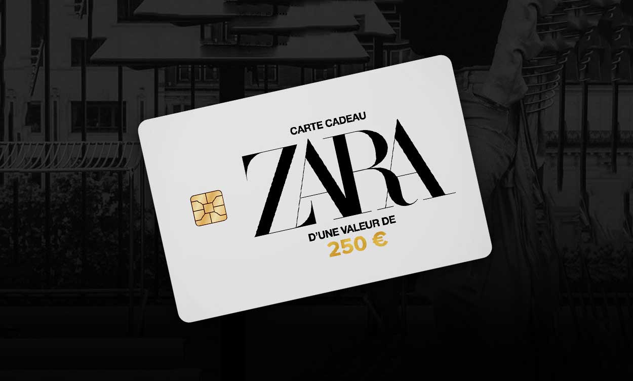 bon cadeau zara
