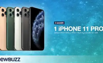 GRAND CONCOURS : 1 iPhone 11 PRO à gagner !