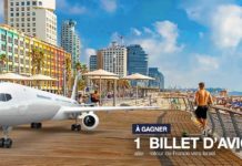 CONCOURS : 1 billet d’avion A/R vers Israël à gagner !
