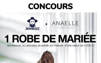 CONCOURS : 1 ROBE DE MARIÉE sur-mesure (ou une robe de soirée) Anaelle Haute Couture !