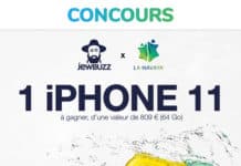 CONCOURS : 1 iPhone 11 à gagner !
