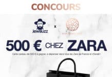 CONCOURS : 500 € chez ZARA à gagner !