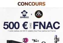 CONCOURS de POURIM : 500€ de cadeaux FNAC à gagner !