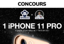 CONCOURS : 1 iPHONE 11 PRO à gagner !