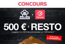 CONCOURS : 500 € de RESTO !
