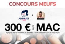 CONCOURS : 300 € chez MAC