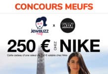 CONCOURS : 250 € chez NIKE