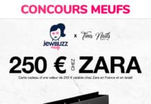 CONCOURS : 250 € chez ZARA à gagner !