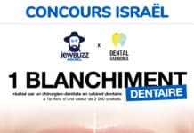 CONCOURS : 1 blanchiment dentaire professionnel à Tel Aviv