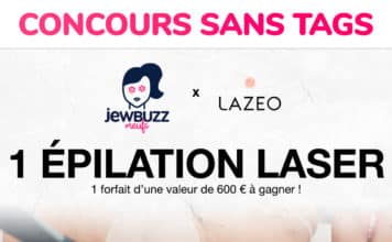 CONCOURS : 1 ÉPILATION LASER à gagner !