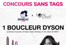 CONCOURS : 1 BOUCLEUR DYSON à gagner !