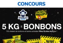 CONCOURS : 5 kg de bonbons Têtes Brûlées !