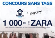 CONCOURS : 1 000 shekels chez Zara !