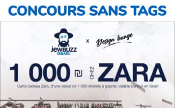 CONCOURS : 1 000 shekels chez Zara !
