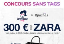 CONCOURS : 300 € chez ZARA à gagner !