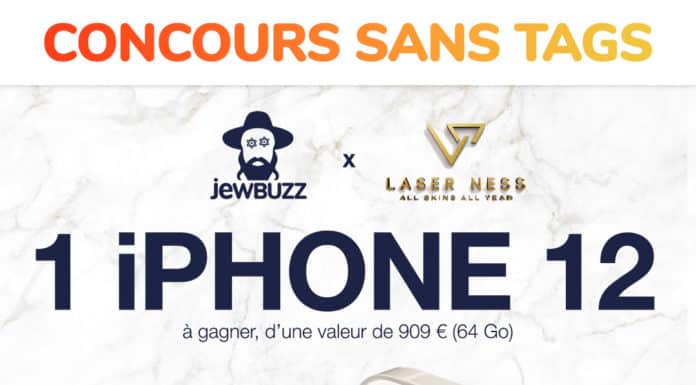 CONCOURS : 1 iPhone 12 à gagner !